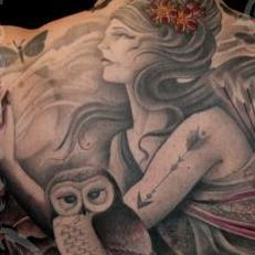 Tattoos - Sagittarius backpiece - 119779